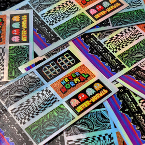 Holo Button/Bottom Plate Stickers